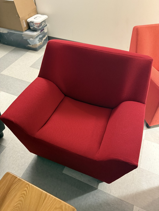 Reupholstered Chair Detail