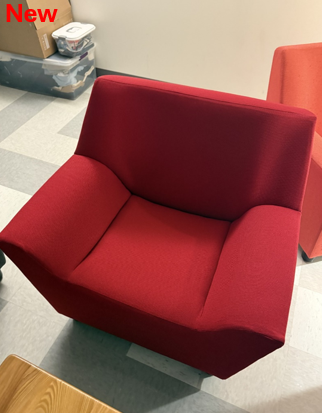 New Reupholstered Chair