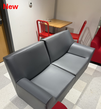 New Reupholstered Couch